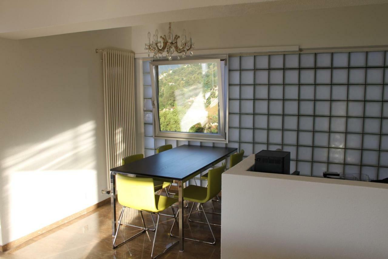 Lichtdurchflutete Ferienwohnung Mit Panorama-Sicht Und Schwimmbad/Sauna Muralto Luaran gambar